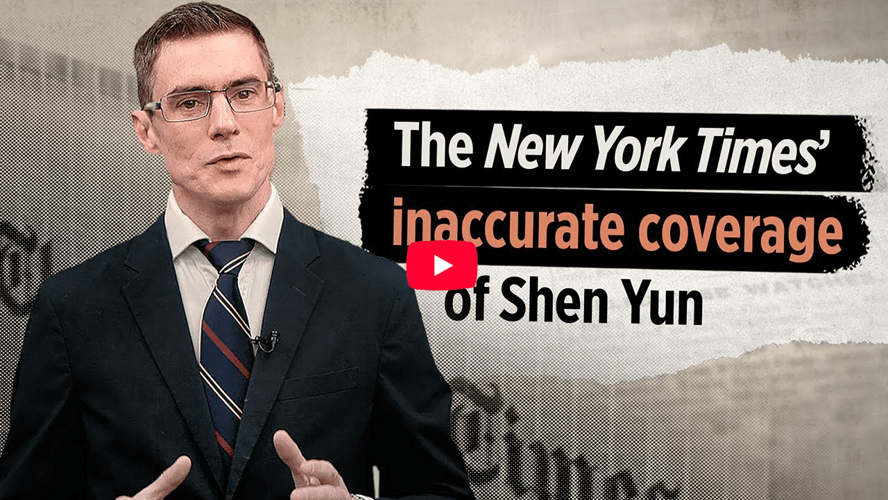 Netačno izvještavanje New York Timesa o Shen Yunu (video)