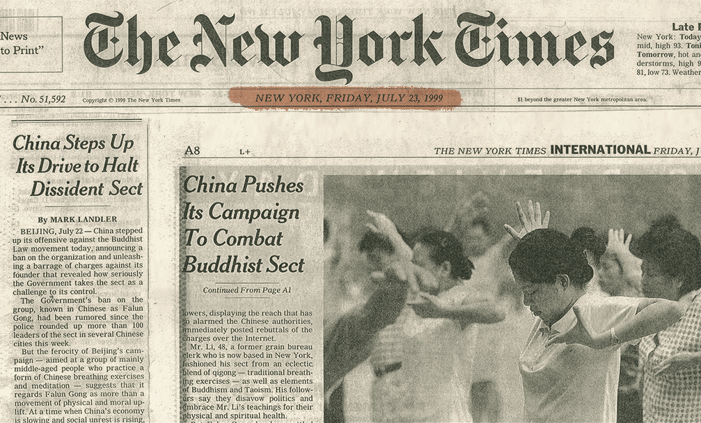 Naslovne strane New York Timesa